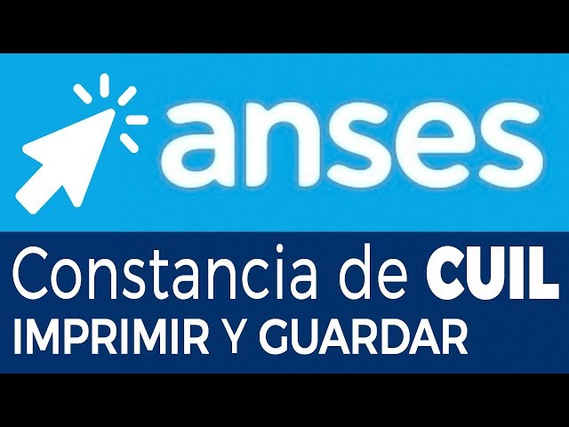 constancia de cuil